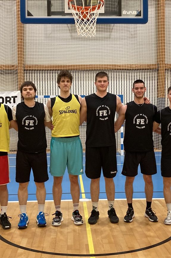 UL FE na zaključnem turnirju v košarki