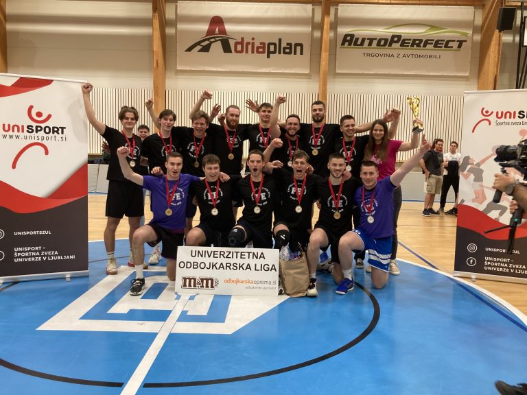 Prvaki Univerzitetne odbojkarske lige!