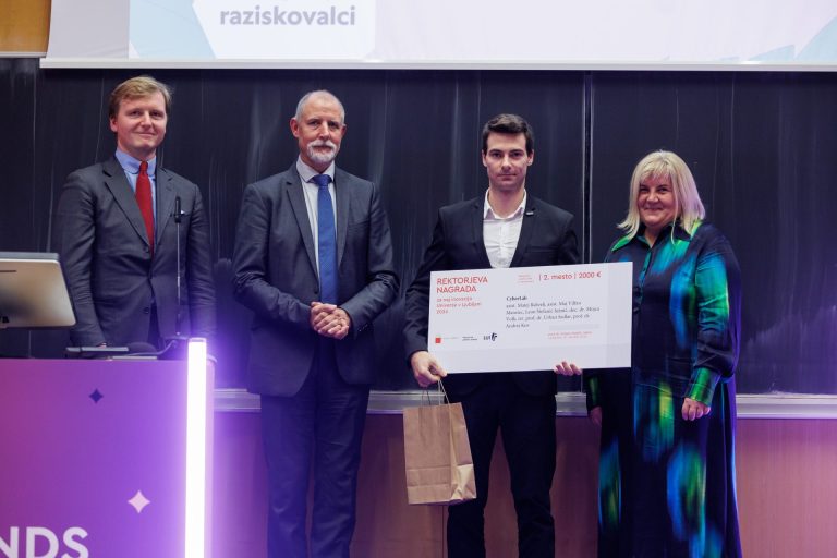 Drugo mesto na Rektorjevi nagradi!