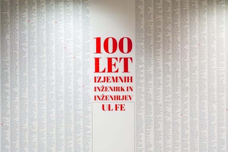 Stena inženirjev: 100 let diplomantov UL FE