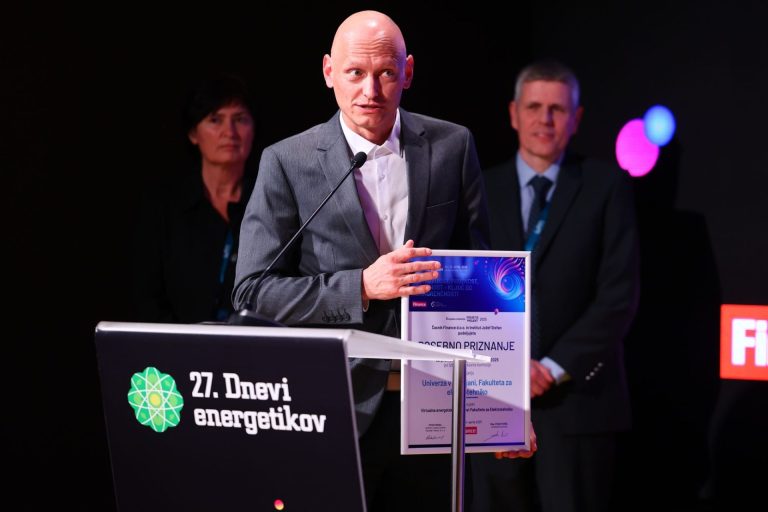 UL FE prejela posebno priznanje za promocijski projekt na področju OVE