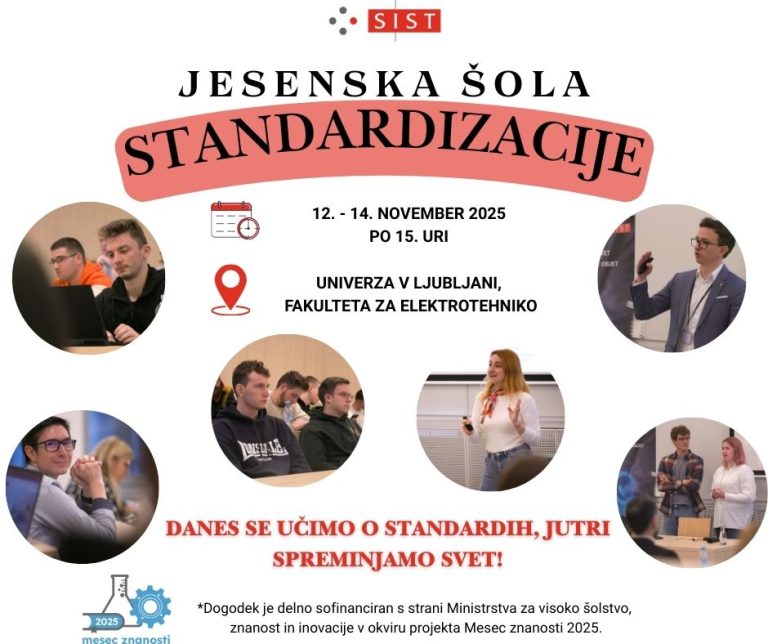 3. Jesenska šola standardizacije