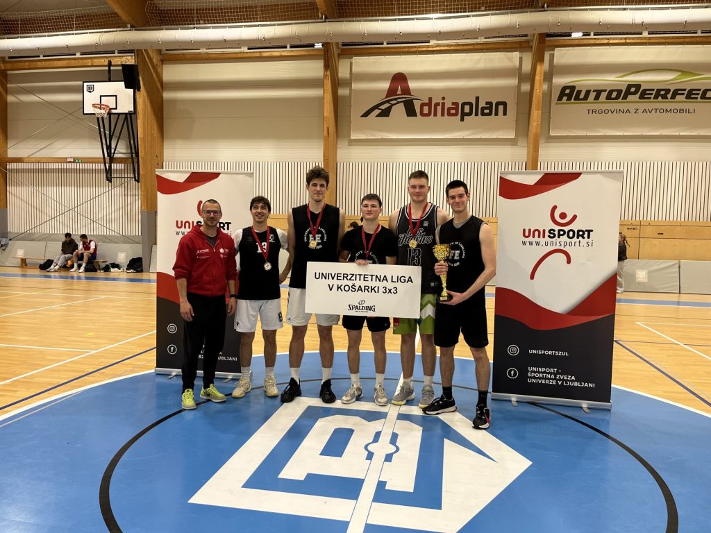 UL FE students take first place at the University 3×3 Basketball League