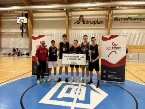 UL FE students take first place at the University 3×3 Basketball League