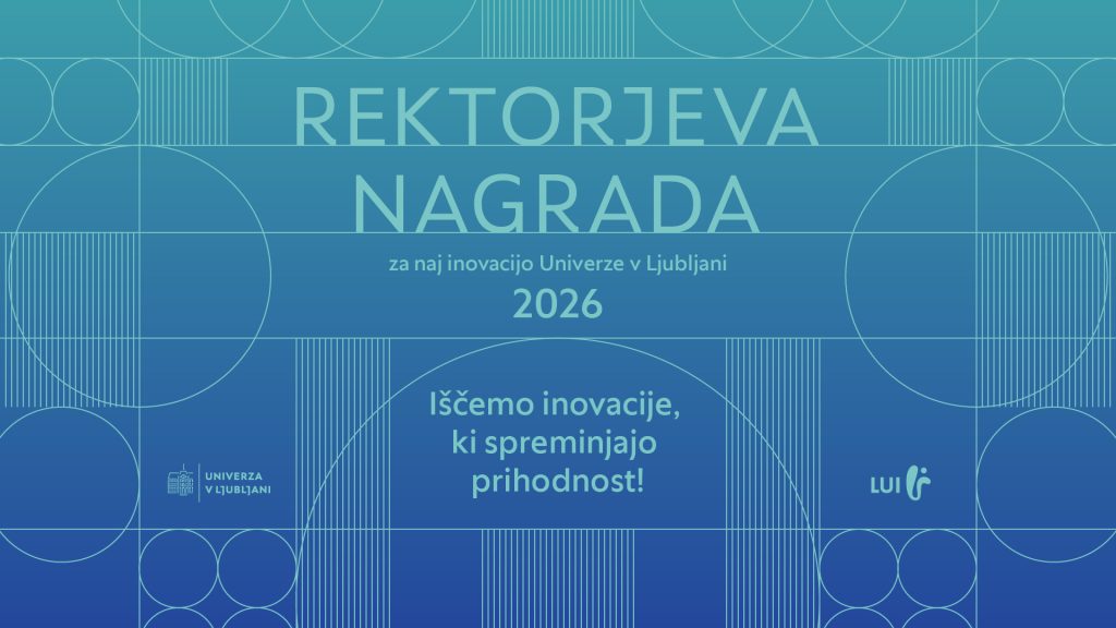 Rektorjeva nagrada UL 2026