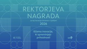 Rektorjeva nagrada UL 2026