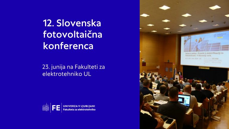 12. Slovenska fotovoltaična konferenca